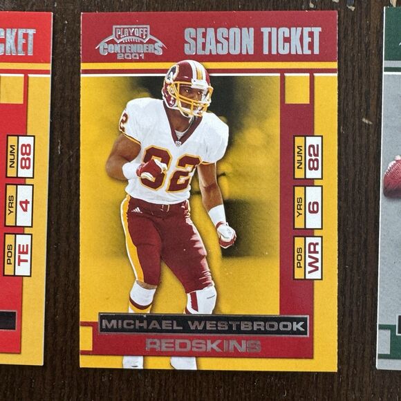 2001 Playoff Contenders NFL Football 12 Card Lot - Picture 11 of 13